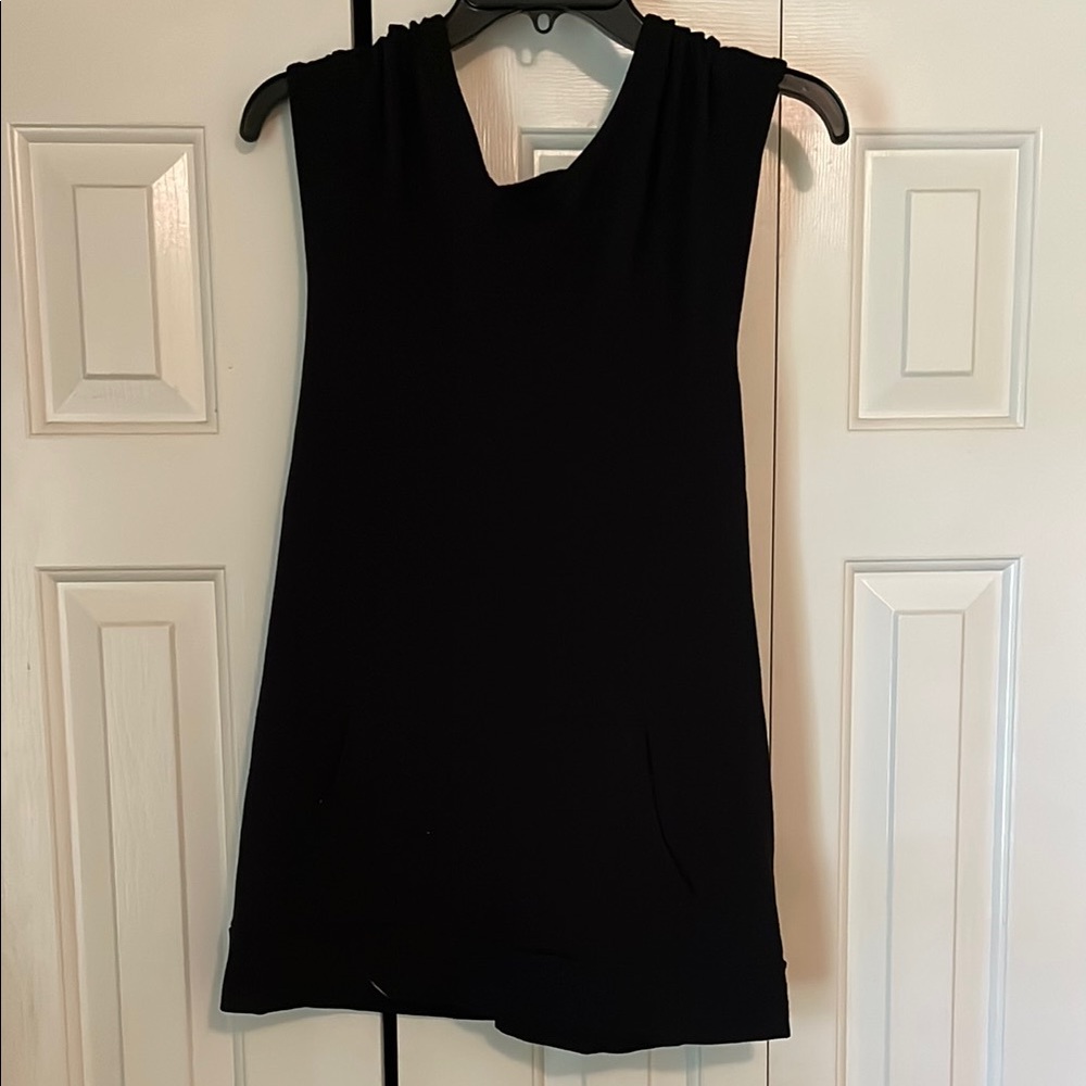Sleeveless Black Top
